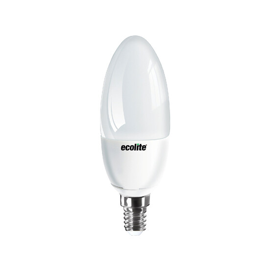 Ecolite Candle 5 W Sarı Mum E14 Duy Led Ampul  