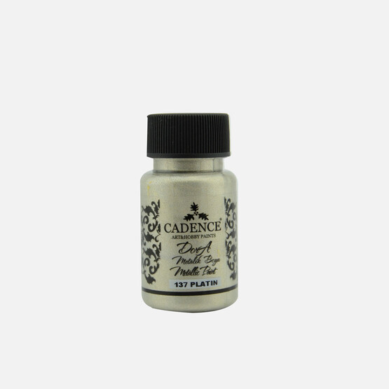Cadence Dora Metalik Platin 50 ml 