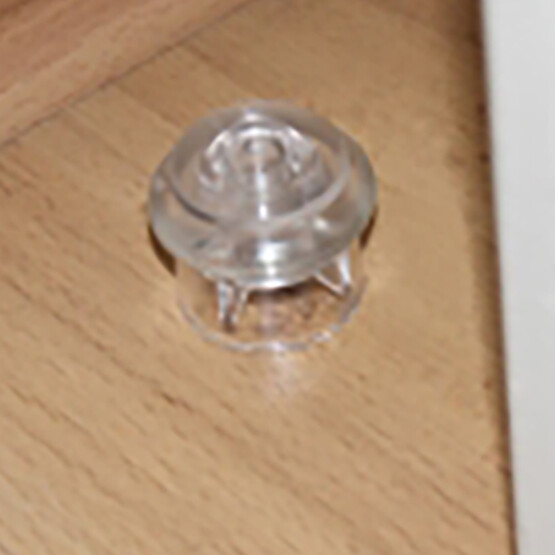 Adilon Yuvarlak Stop Şeffaf 3,5 cm  