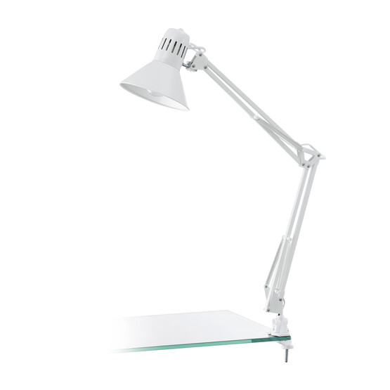 Eglo Firmo E-27 Duy 1x40W Masa Lambası Beyaz 