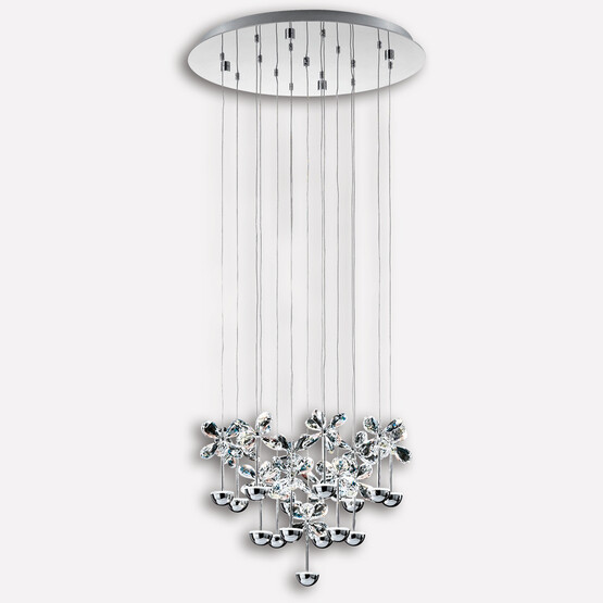 Eglo Pianopoli Modern Tekli Led Metal Yuvarlak Sarkıt Avize 