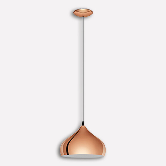 Eglo Hapton Metal Yuvarlak Tekli Modern Sarkıt Bakır 