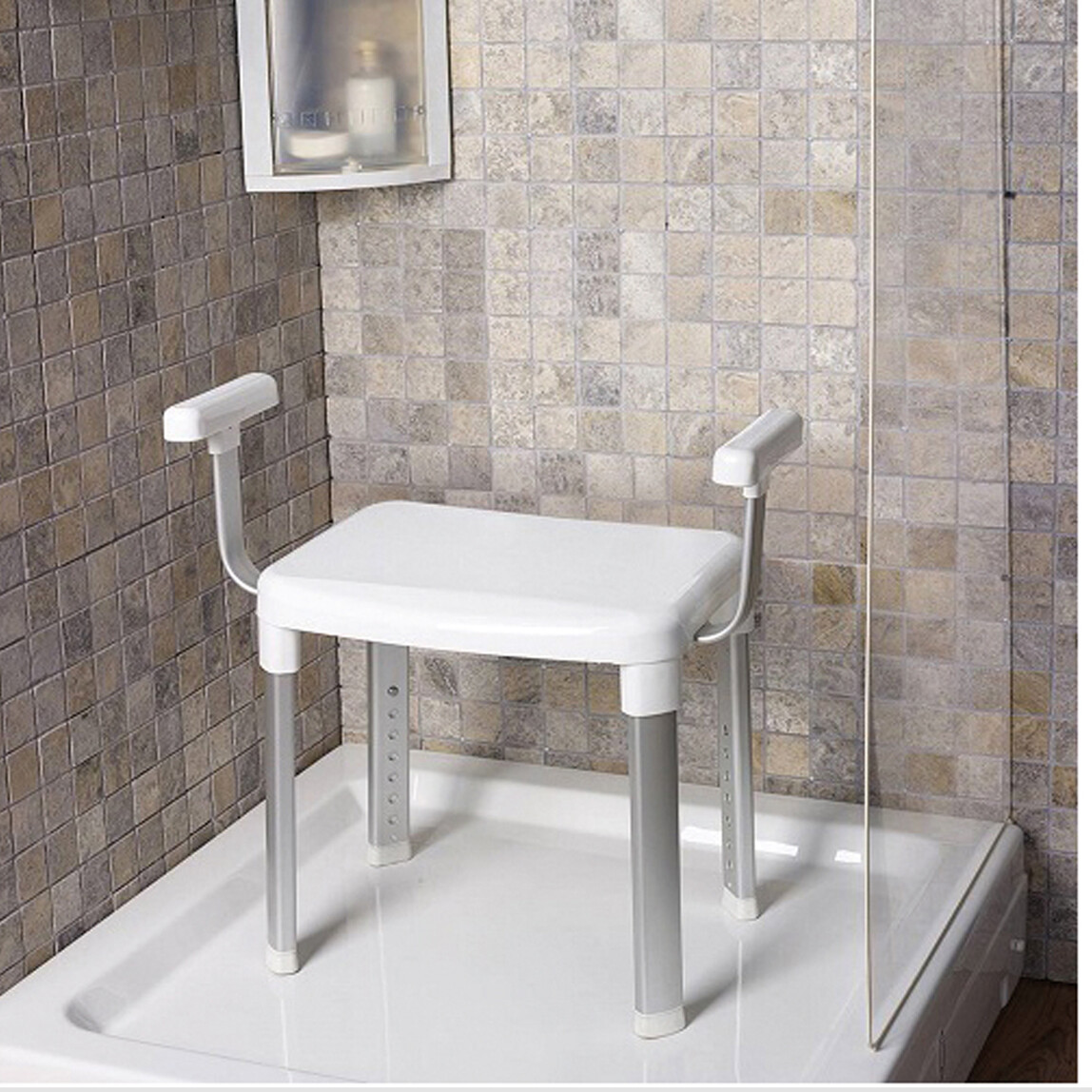    Primanova Cappadocia KV24 Kollu Banyo Sandalyesi  