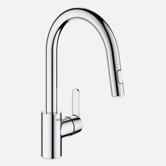 Grohe Get Spiralli Tek Kumandalı Eviye Bataryası 