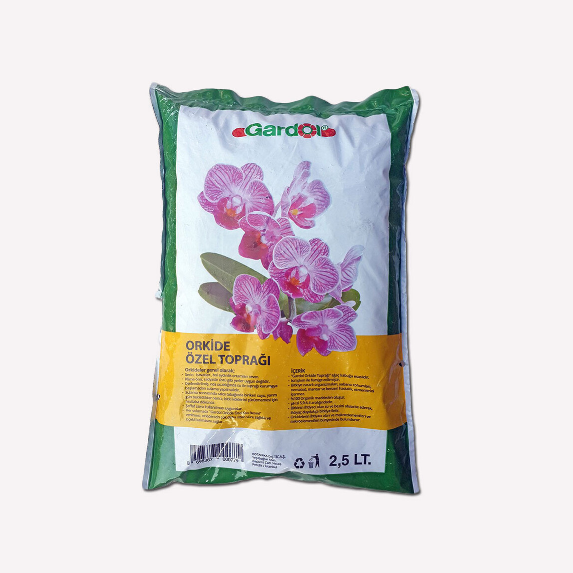    Gardol Orkide Toprağı 2,5 lt  