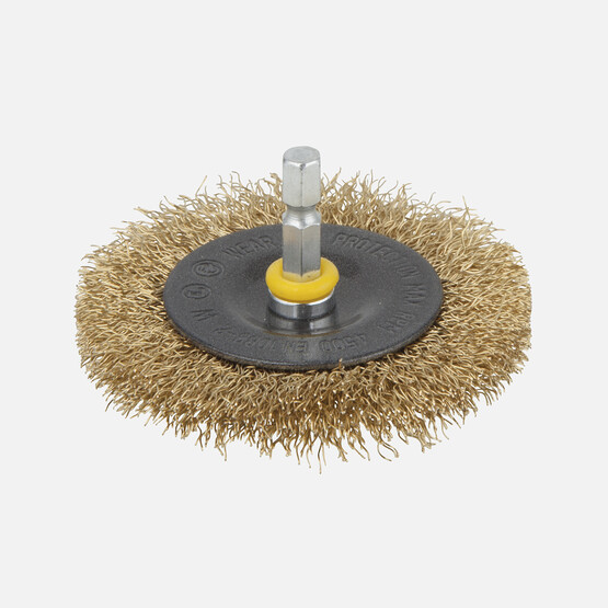 Wolfcraft Disk Tipi Tel Fırça 75X10mm 