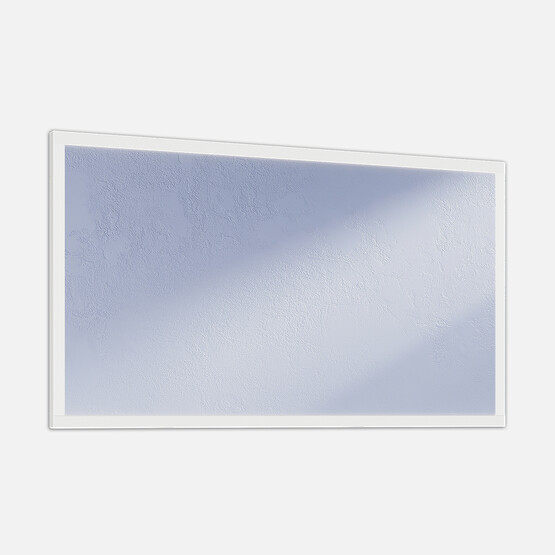 Polka Murano Aynalı 120 cm Banyo Dolabı Üst Modül Beyaz