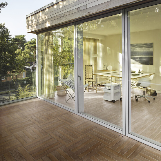 Çanakkale Seramik Deck Serisi Karo Ceviz 45 x 45cm 1,62 m2