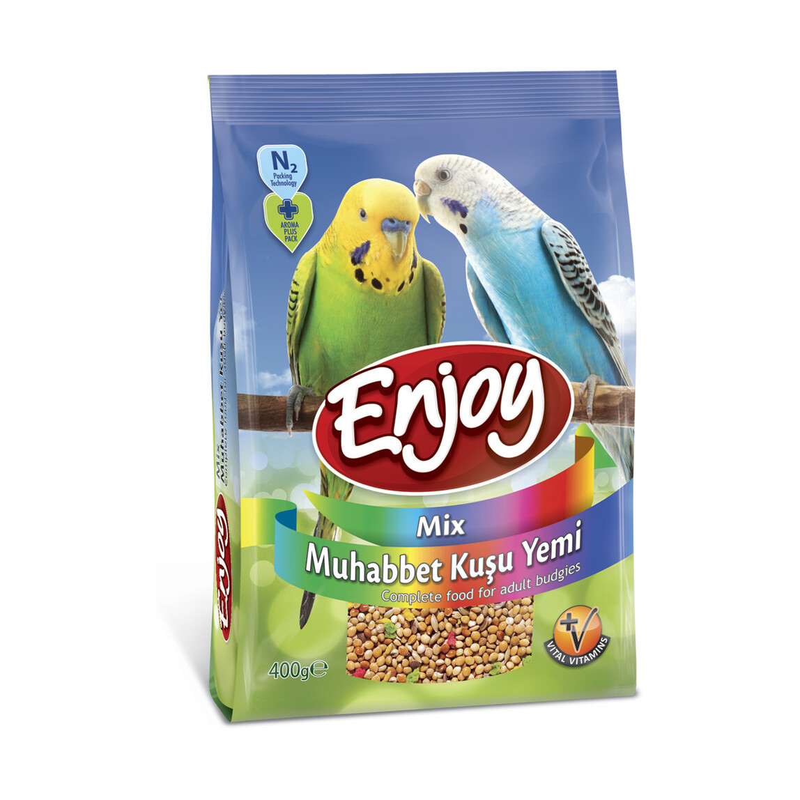    Enjoy  Muhabbet Mix Kuş Yemi 400 Gr  