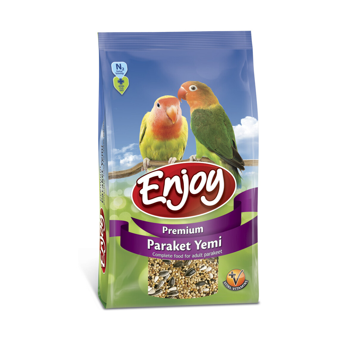    Enjoy Paraket Kuş Yemi 700 Gr  