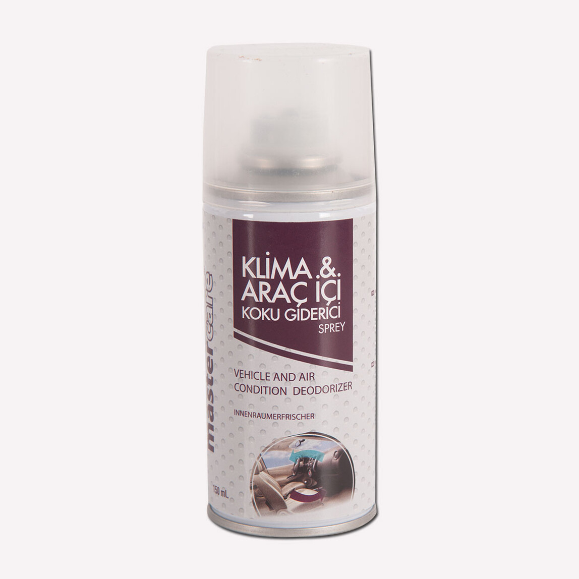    Mastercare 150ml Araç İçi ve Klima Koku Giderici Sprey  