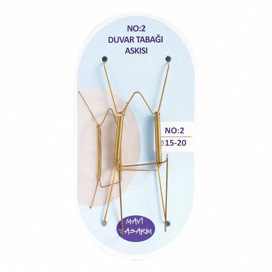 Adilon Yaylı Tabak Askı 15 cm  