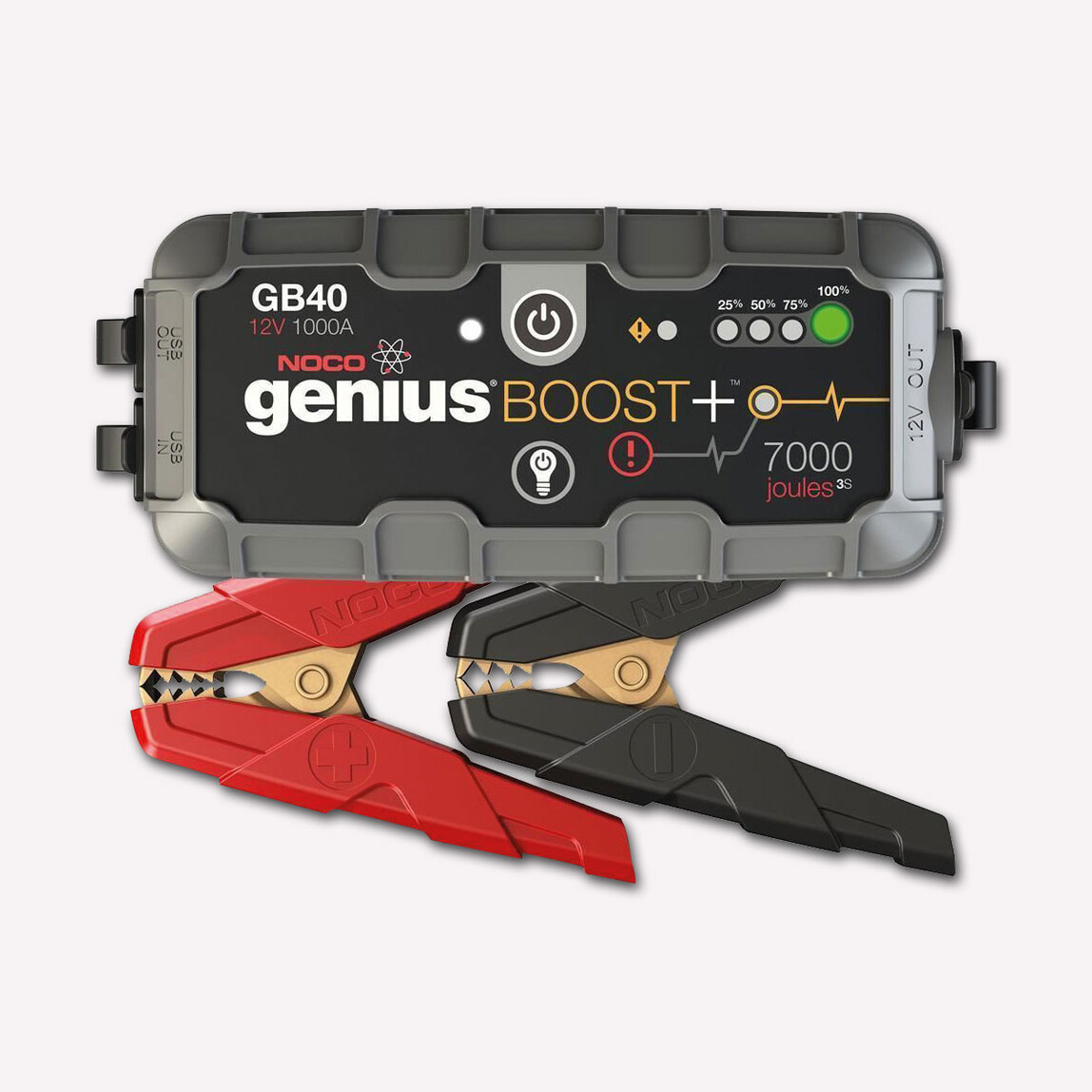    Noco Genius GB40 12V 1000Amp Akü Takviye Cihazı (Powerbank + Led Lamba)  