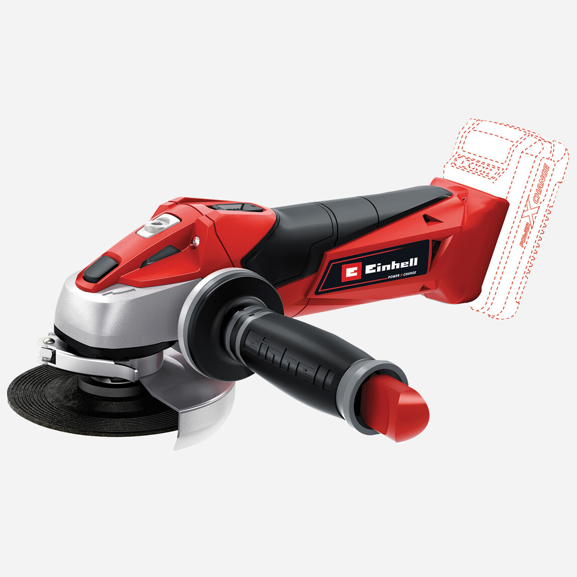    Einhell TE-AG 18/115 mm Özel Flanş Kilitlemeli Avuç Taşlama Makinesi  