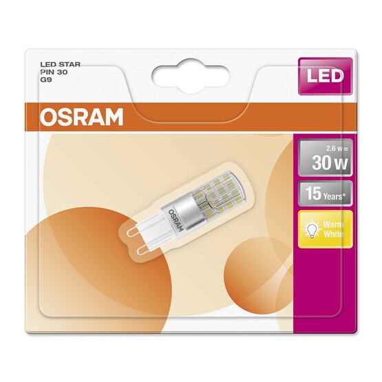 Osram 2700K 2.6 W Sarı Led G9 Duy Led Ampul  