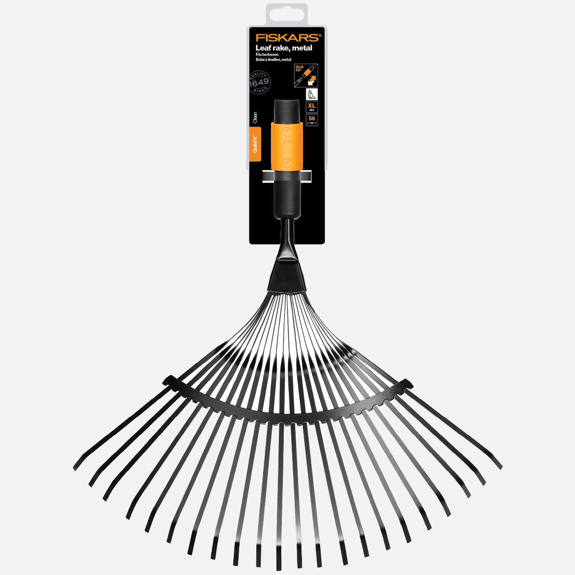    Fiskars Quickfit Yaprak Tırmığı Metal   