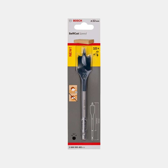 Bosch Self Cut Ahşap Yaprak Maktkap Ucu 22x152 mm 