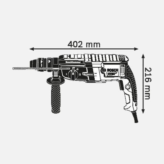Bosch Profesyonel GBH-2-28 F 880W SDS-Plus Kırıcı Delici Matkap 