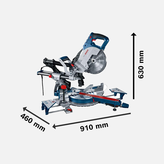 Bosch Profesyonel GCM-8SJL 1600W 30mm Gönye Testere 