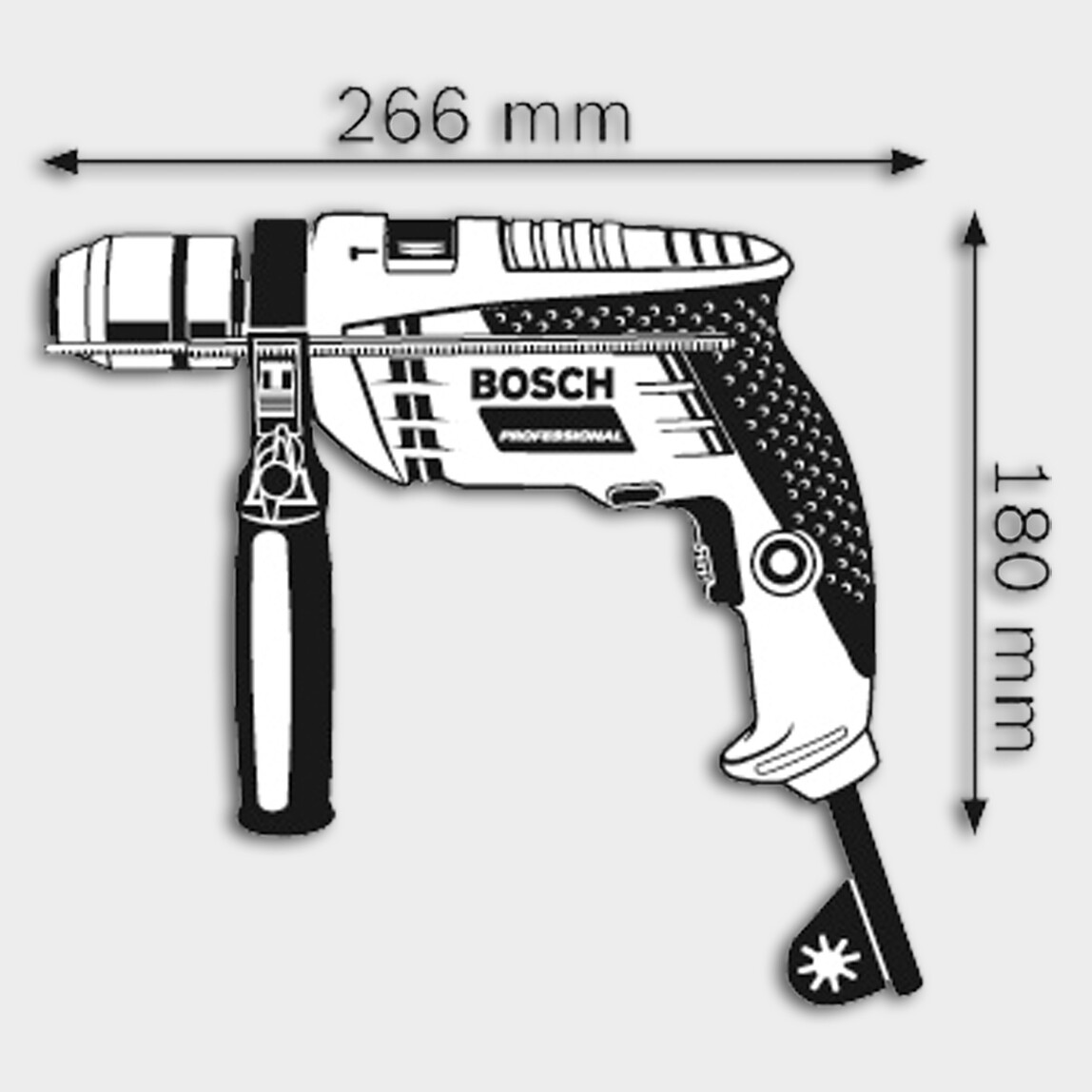    Bosch Profesyonel GSB-13RE 600W Darbeli Matkap  