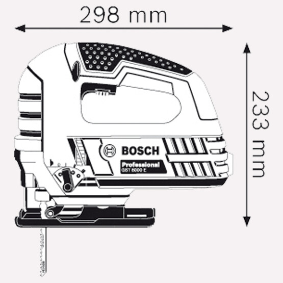 Bosch Profesyonel GST-8000E 710W Dekupaj Testere 