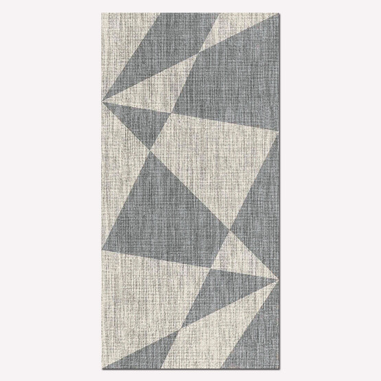 Duratiles Keten Dekor Karo Antrasit 30 x 60 cm 1,44 m2