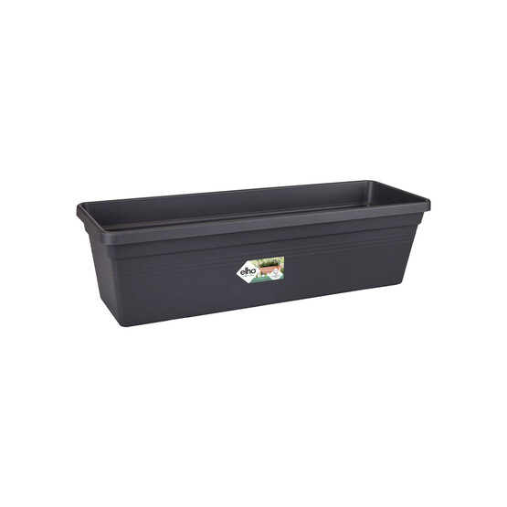 Elho Green Basics Balkon Saksısı Siyah 50 cm 