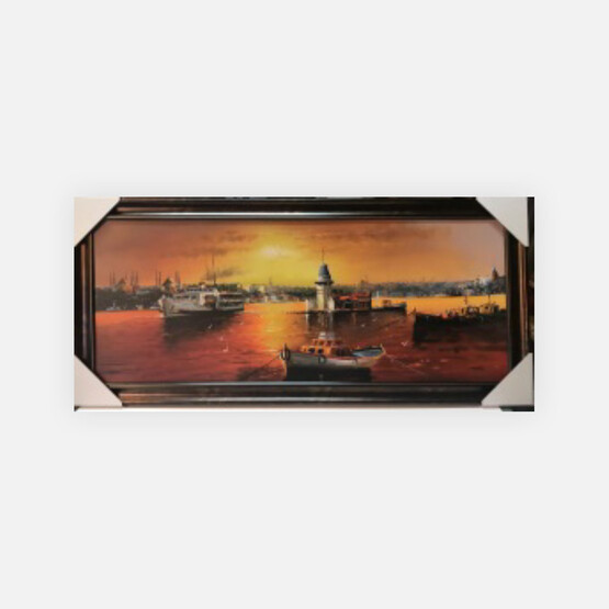 Ertürk İstanbul  Çerçeveli Poster 40x98 cm