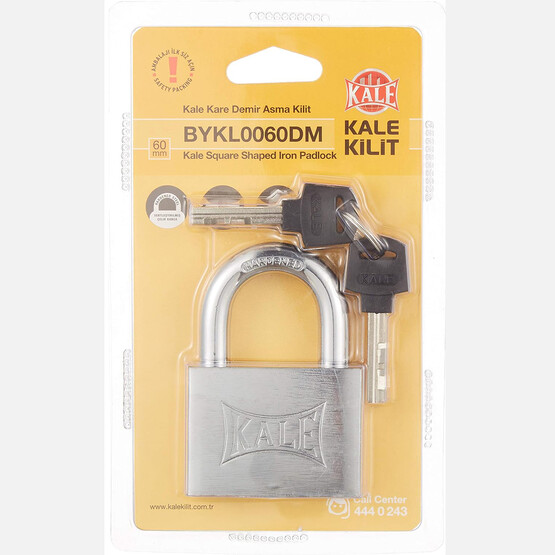 Kale Kilit Demir Asma Kilit 60 mm  