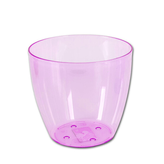 Üçsan Orkide Saksısı Şeffaf Pembe 2,2lt 