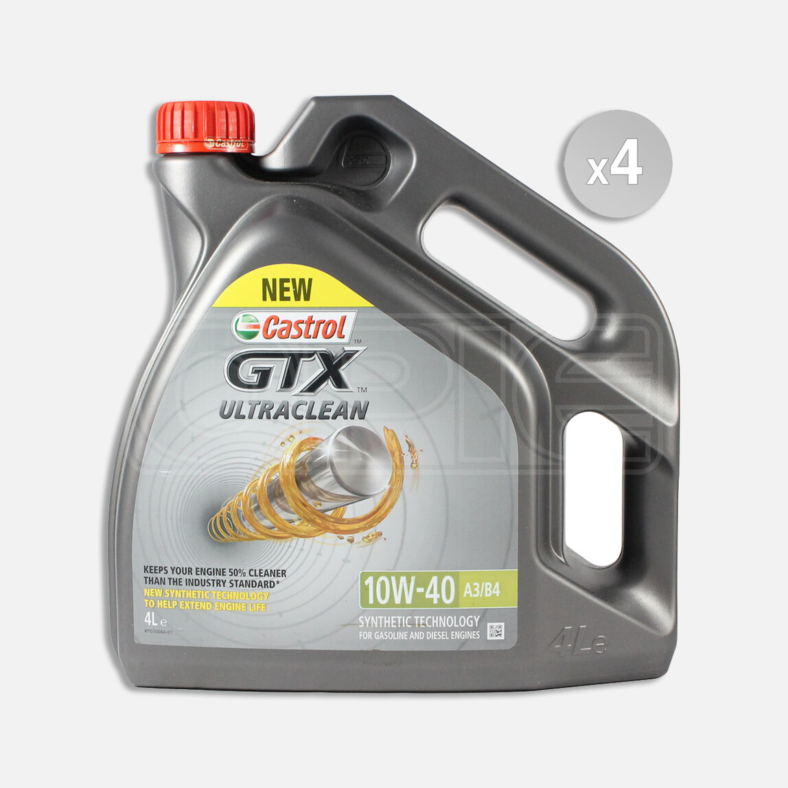    Castrol Gtx Ultraclean 10W40  4 Lt Motor Yağı 