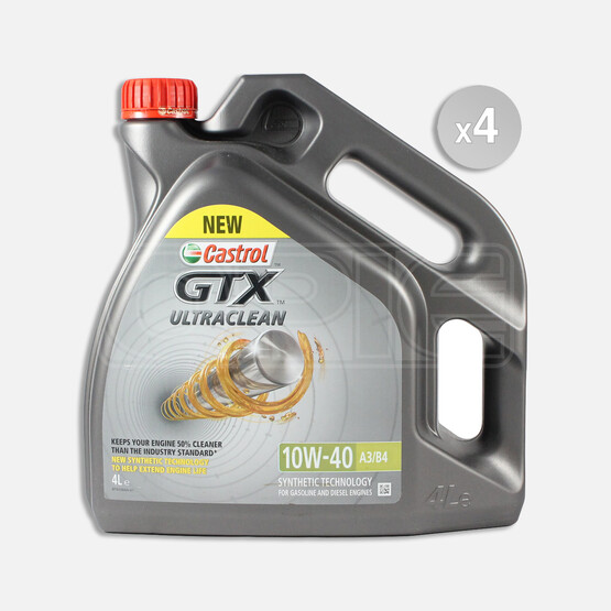 Castrol Gtx Ultraclean 10W40  4 Lt Motor Yağı