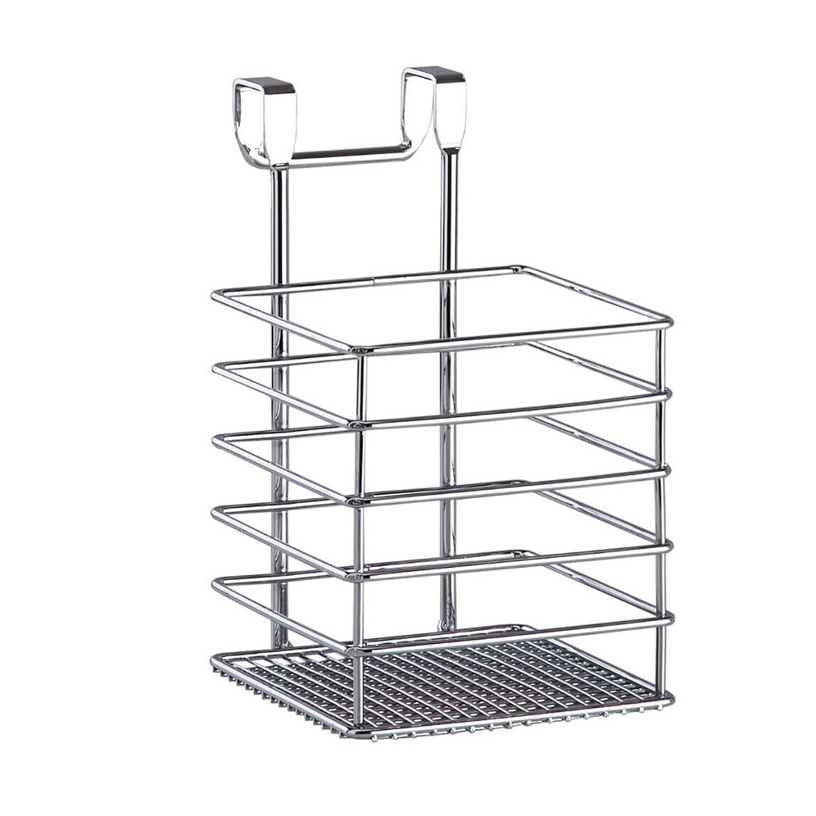    Tekno-Tel Metal 25x14x17 cm 1 Bölmeli Kapak Üstü Kaşıklık Gri 