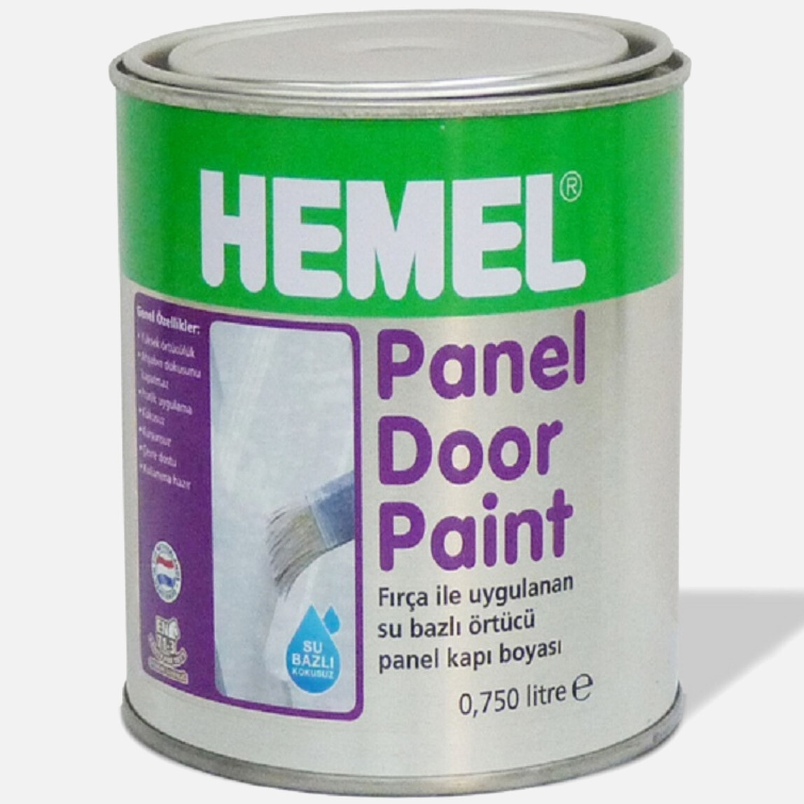    Hemel Hemel Panel Door Paint White 0,75l  