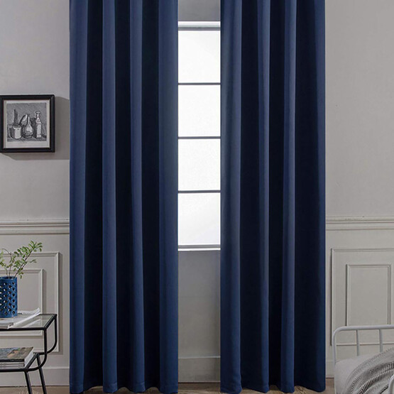Premier Home Blackout Fon Perde Lacıvert 170x70cm 