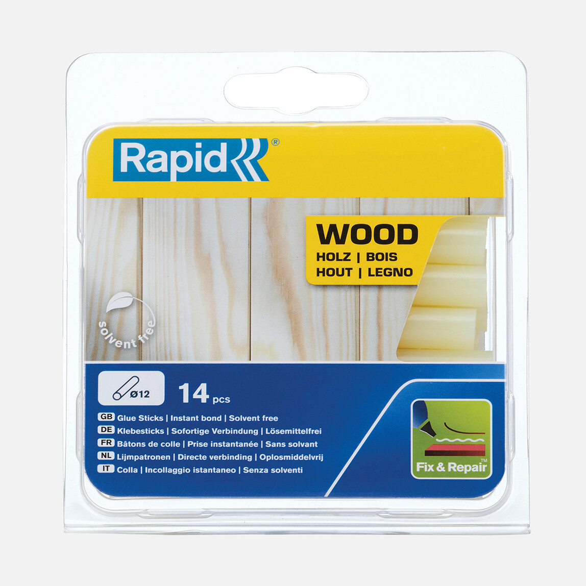    Rapid 125G D12X94 mm Silikon Çubuk Ağaç  