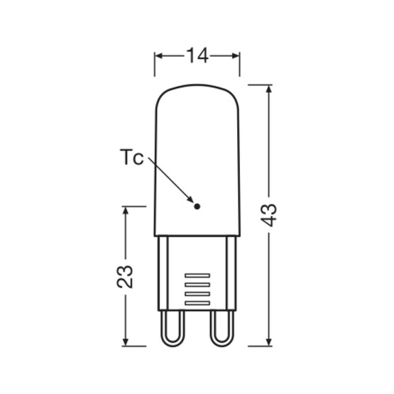 Osram CL30 2.6 W Beyaz Led G9 Duy Led Ampul  