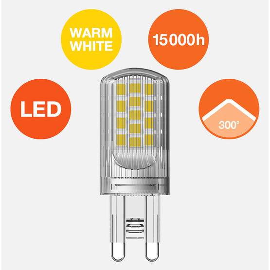 Osram Pin CL40 3.8 W Sarı Led G9 Duy Led Ampul  
