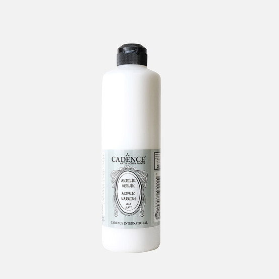 Cadence Su Bazlı Vernik Mat 500 ml 