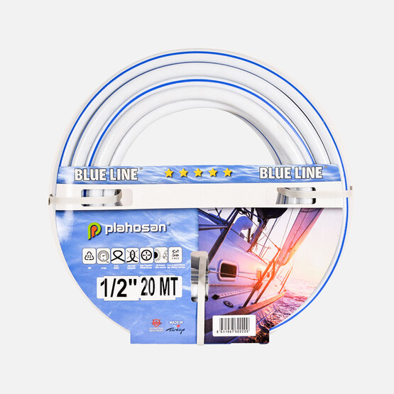 Plahosan Blue Line Örgülü Hortum 20m 