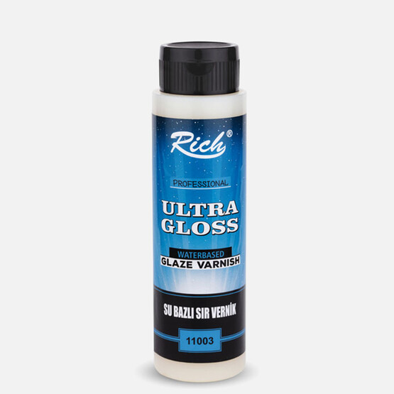 Rich Ultra Gloss Su Bazlı Sır Vernik 500 cc 