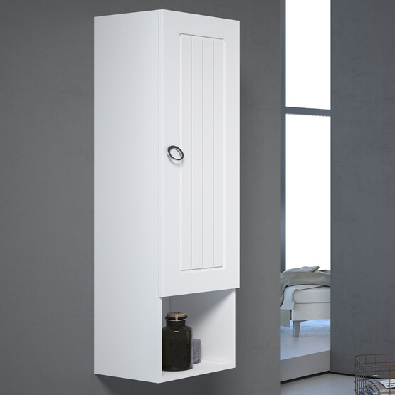 Bonitobagno Adda 40 cm Banyo Boy Dolabı Beyaz