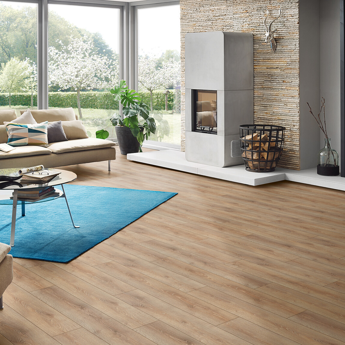    Euro Home Yenice Meşe Laminat Parke 1285x192x8 mm 