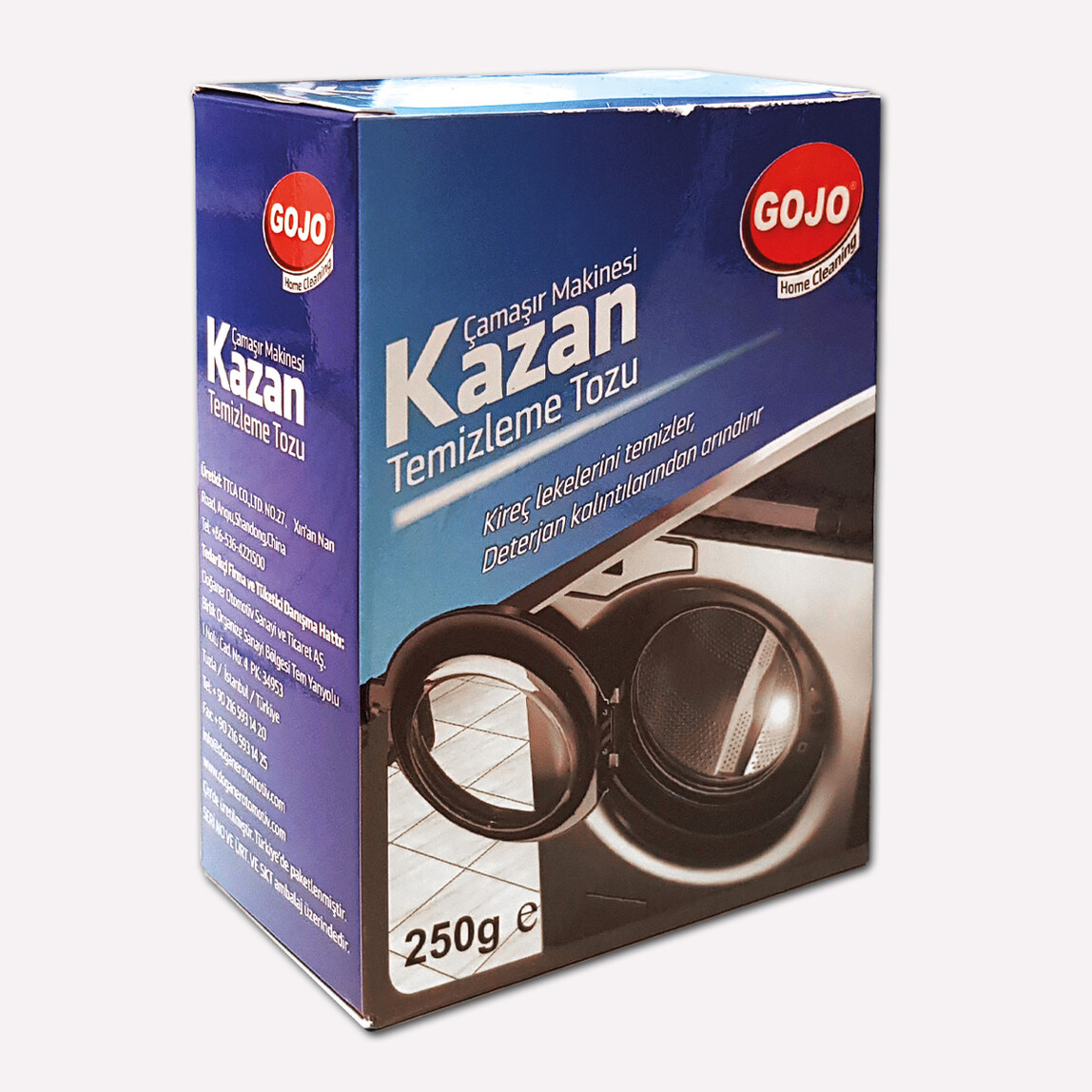    Gojo Çamaşır Makinesi Kazan Temizleme Tozu
  