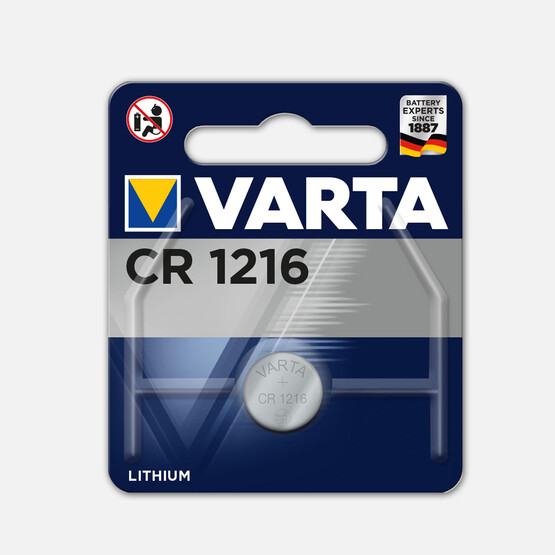 Varta CR1216 Electronics Lityum Tekli Düğme Pil 