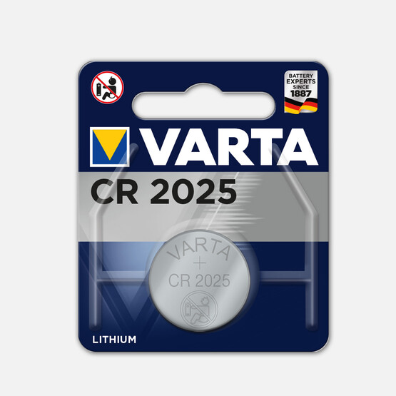 Varta Electronic CR2025 Pil 3V Lityum Düğme Pil 