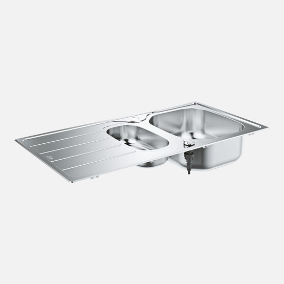 Grohe K200 Damlalıklı Paslanmaz Çelik Eviye 96,6x50cm
