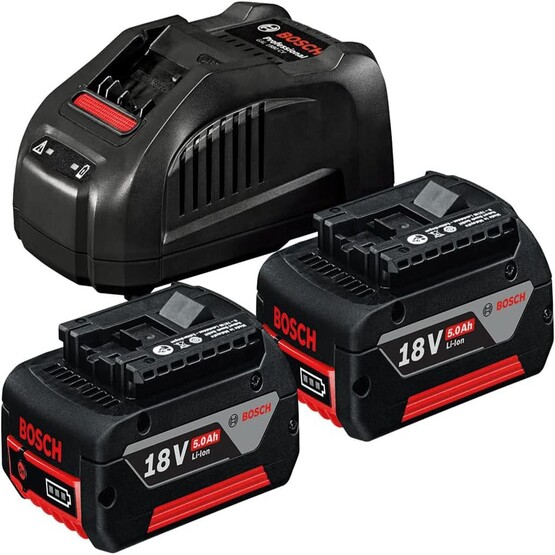 Bosch Profesyonel GAL1880 CV 18V 2x5,0 Ah. Akü ve Şarj Cihazı Seti