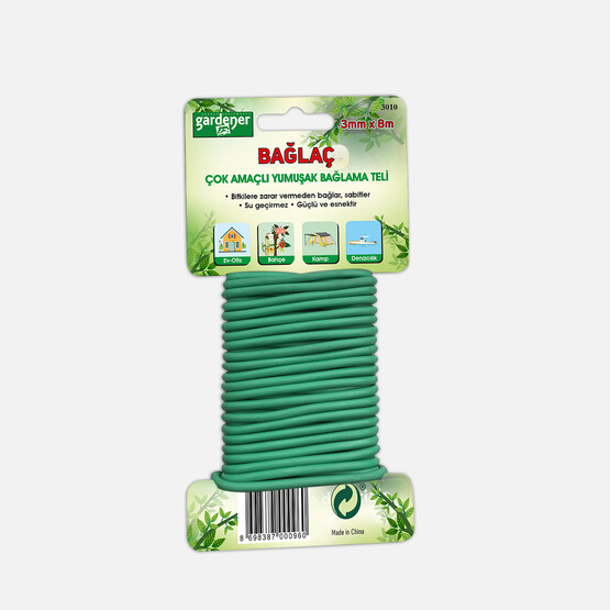 Gardener Bağlaç Çok Amaçlı Yumuşak Bağlama Teli  