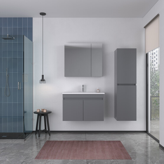 Bonitobagno Capri 80 cm Banyo Dolabı Alt Modül Beyaz